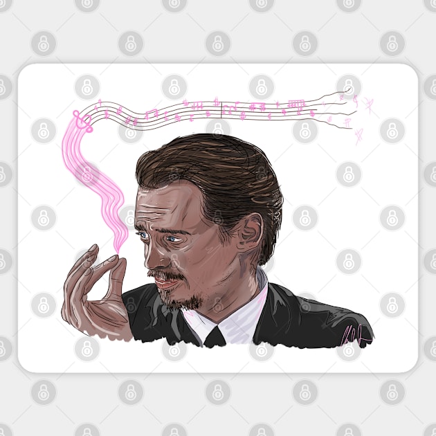 Reservoir Dogs: Mr. Pink's Tiny Violin Magnet by 51Deesigns